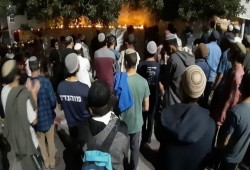 مستوطنون يقتحمون مقامات إسلامية شمال سلفيت