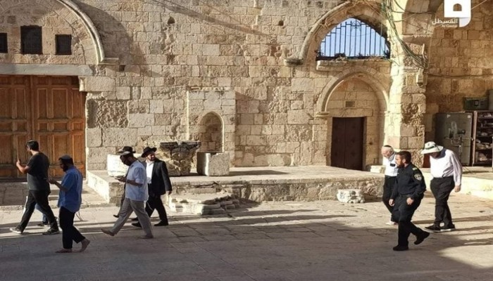 138 مستوطناً يقتحمون المسجد الأقصى  بحراسة شرطة الاحتلال