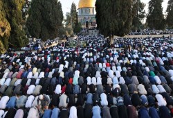 40 ألف مصلٍّ يؤدون الجمعة في الأقصى