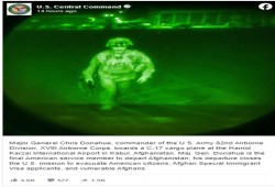 لحظة مغادرة آخر جندي أمريكي كابول بعد احتلال 20 سنة