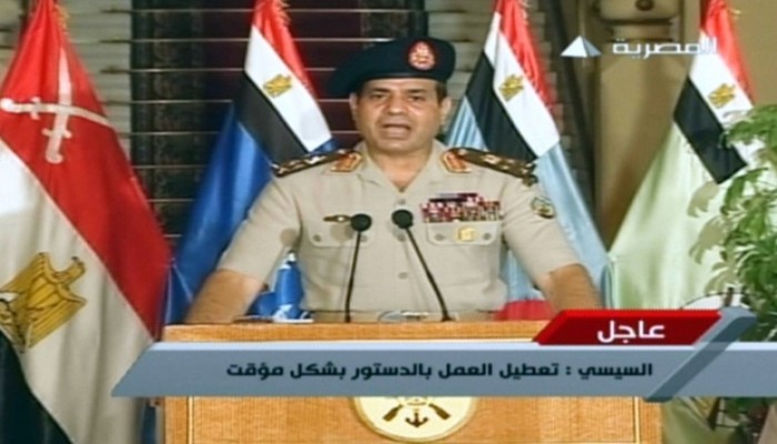 السيسي المنقلب يدعو انقلابيي غيينا إلى تسوية الأزمة سلميا!!