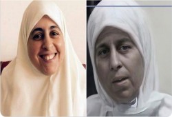 عائشة الشاطر تظهر لأول مرة منذ اعتقالها قبل 3 سنوات.. وصورتها تستجلب لعنات النشطاء على الانقلاب ومؤيديه