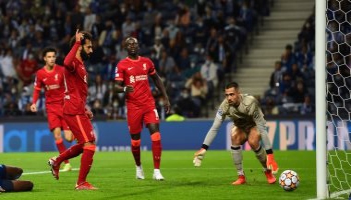 فوز ليفربول الإنجليزي على مضيفه بورتو البرتغالى