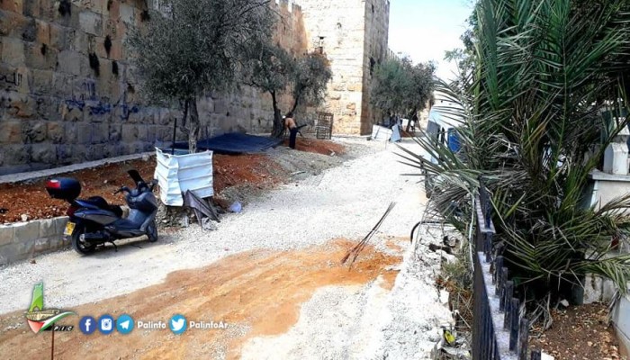 دعوات مقدسية لأداء صلاة المغرب أمام أبواب المقبرة اليوسفية