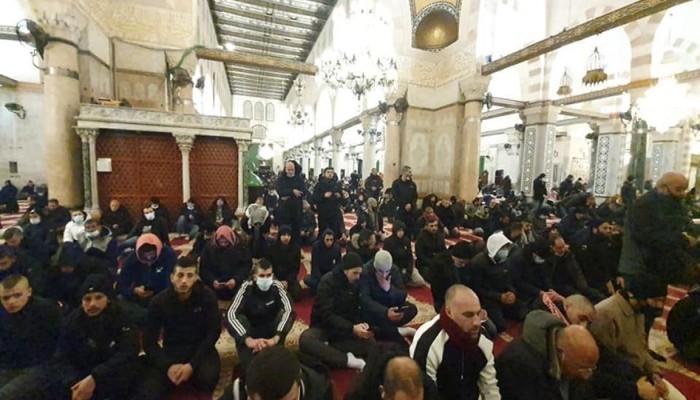 دعوات مقدسية لإحياء الفجر العظيم في الأقصى نصرة للأسرى المضربين