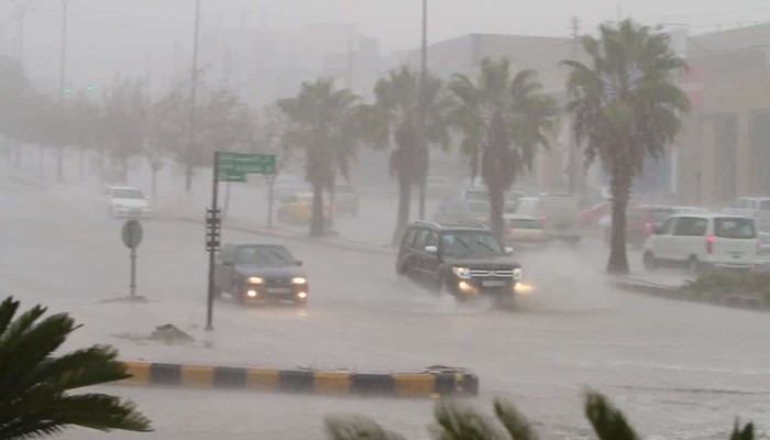 أمطار رعدية غزيرة على بعض محافظات مصر