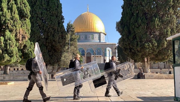 شرطة الاحتلال تقتحم "قبة الصخرة" بالمسجد الأقصى