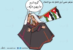 رفض شعبي أردني لاتفاقية الماء مع الاحتلال..