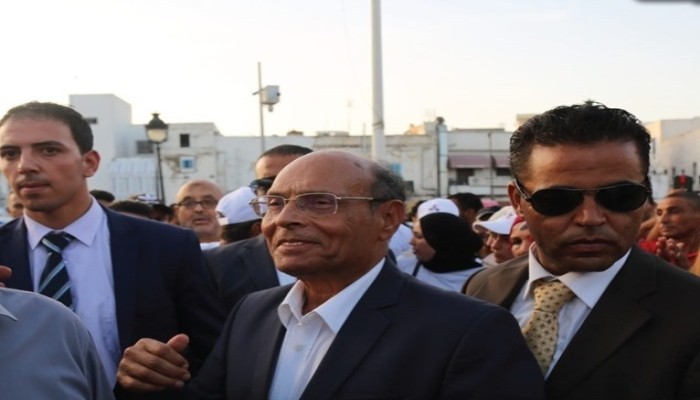 المرزوقي يدعو إلى "عصيان مدني لإسقاط سعيد" قبل 25 يوليو