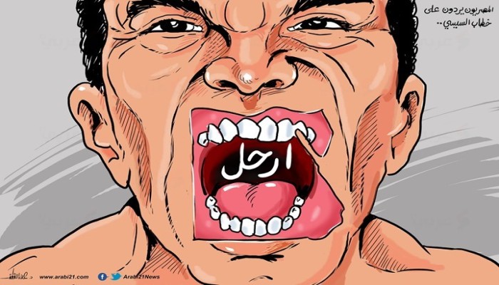 المصريون للسيسي: إرحل