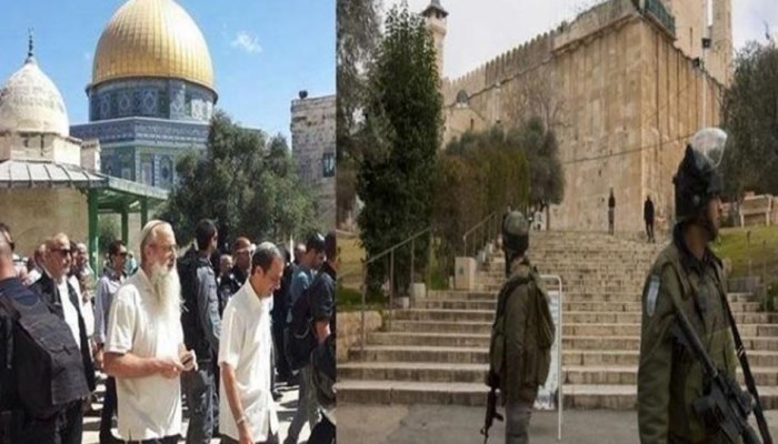 عشرات الاعتداءات الإسرائيلية على "الأقصى" و"الإبراهيمي" خلال يناير