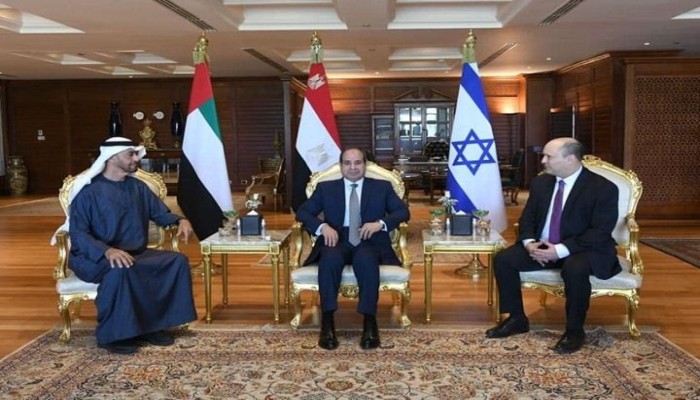 السيسي وابن زايد وبينيت.. اجتماع له مآرب أخرى