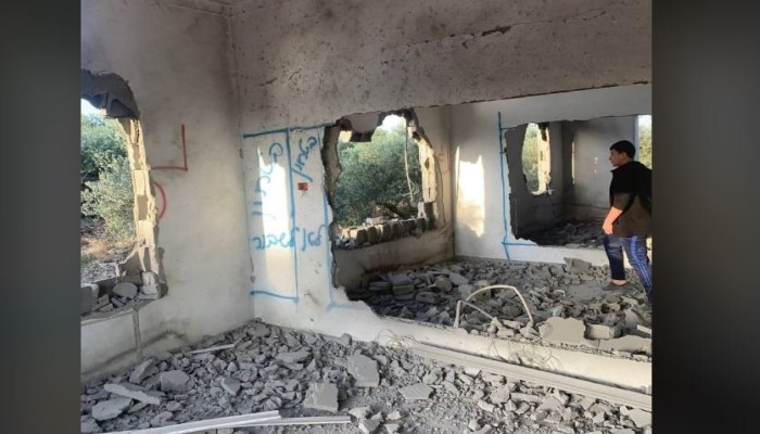 إدانات فلسطينية لهدم شقة أسير لدى الاحتلال الاسرائيلي