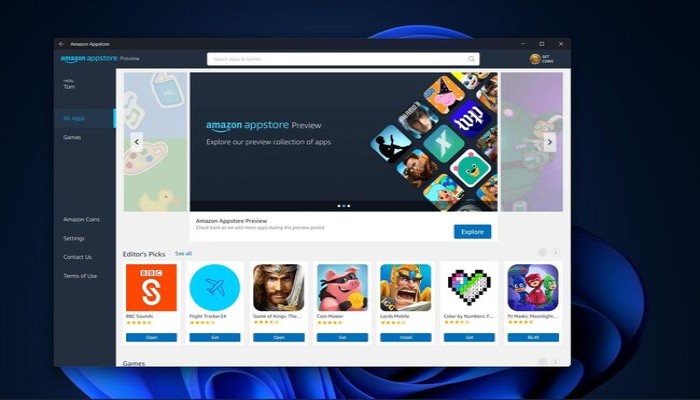 مايكروسوفت تجلب أندرويد 12.1 إلى ويندوز 11