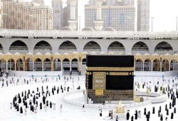 الشمس تتعامد على الكعبة السبت المقبل