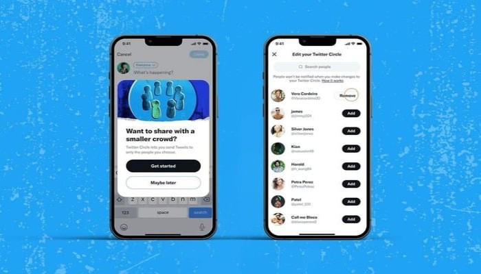 تويتر تطرح ميزة Circle لمزيد من المستخدمين