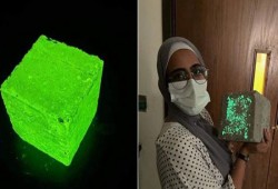 ابتكار جديد لطالبات مصريات: خرسانة ذاتية الإنارة