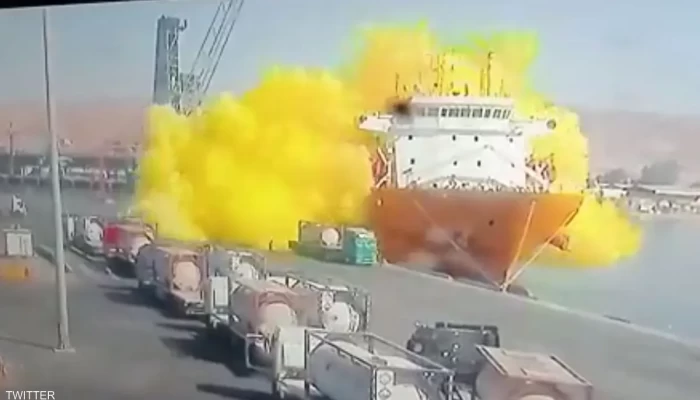 بعد تسرب غاز سام في ميناء العقبة: إخلاء جوي للضحايا وأمر بإغلاق النوافذ