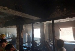 41 قتيلاً و14 مصاباً حصيلة حريق كنيسة أبو سيفين