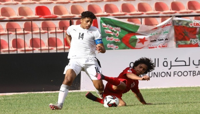 منتخب مصر يكتسح لبنان بتسعة أهداف ويتأهل لربع نهائي كأس العرب للناشئين