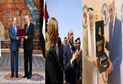 السيسي منحه "وسام الجمهورية".. رئيس مجلس الدولة السابق فاسد وبالمستندات