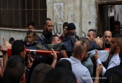 جماهير غفيرة تشيّع جثمان الشهيد صلاح بريكي في جنين
