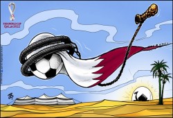 نجاح قطر في تنظيم المونديال