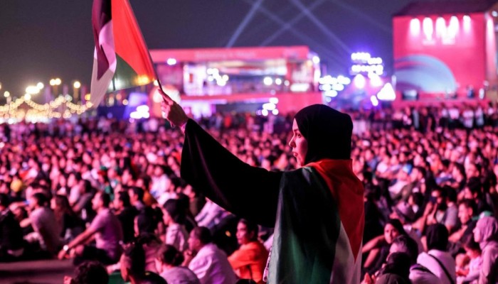 حماس تُحيّي جماهير المونديال الرافضة للاحتلال