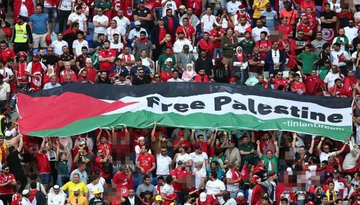 فلسطين قضية كروية