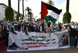 احتجاجات واسعة في المغرب ضد التطبيع مع الاحتلال