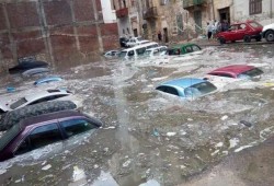 لليوم السادس على التوالي.. الأمطار الغزيرة تشل حركة المواطنين في الإسكندرية