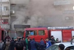 مصرع 5 من أسرة واحدة بحريق عقار في روض الفرج