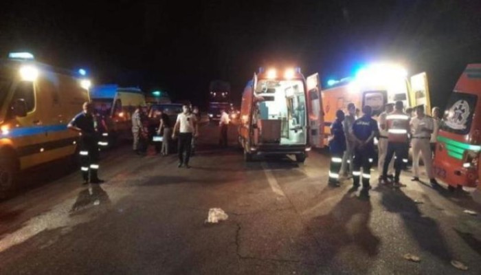 وفاة 5 فلسطينيين بحادث سير في طريق "القاهرة - الإسماعيلية"