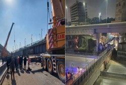 معجزة كوبري الثلاجة للمشاة بشبرا الخيمة .. أنشأته "الهيئة الهندسية" وانهار بعد شهرين!
