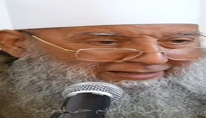 أمنية عالم مُحَدِّث .. "الحويني": " حريص أن أعلم حتى أموت"
