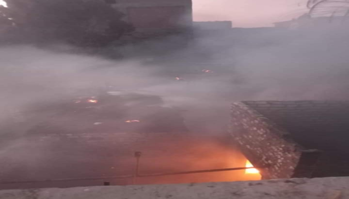 أسيوط: اندلاع حريق هائل في 6 منازل و11 حظيرة ماشية ونفوق 16 رأس دون خسائر بشرية