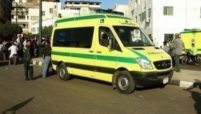 إصابة 12 طفلا في انقلاب سيارة ربع نقل بمدينة طابا في جنوب سيناء