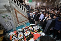 تشييع شهداء غزة.. وهنية: اغتيال القادة لن يجلب الأمن للمحتل