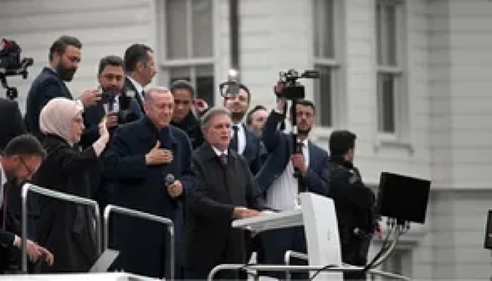أردوغان يكسر لأول مرة تقاليد إعلان فوزه بالانتخابات