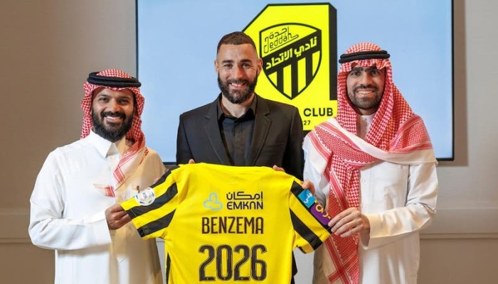 رسميا.. كريم بنزيمة ينضم إلى صفوف الاتحاد السعودي ويرتدي الرقم 9