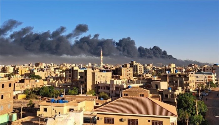 حرائق بمستودعات نفط في السودان