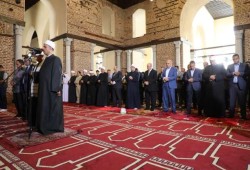 أداء أول صلاة جمعة بمسجد "الظاهر ببيرس" بعد إغلاق 225 عاما