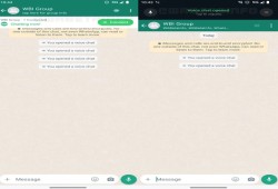 واتساب تعمل على دردشات صوتية تضم 32 شخصًا