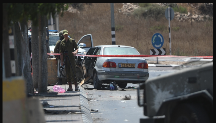 إصابة صهيوني دهسا والاحتلال يصيب ويعتقل فلسطينيين بالضفة