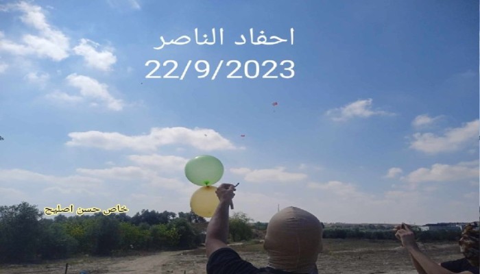حرائق بمستوطنات غلاف غزة بفعل بالونات حارقة