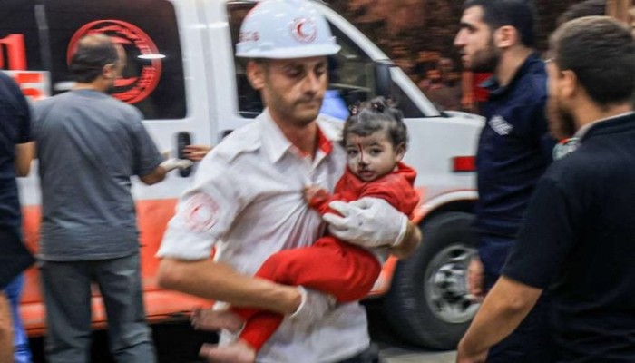 500 شهيد في مجزرة إسرائيلية بمستشفى "المعمداني" في غزة