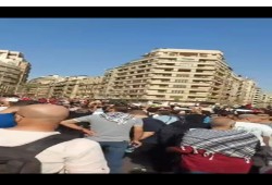 "مش هنفوض حد".. مظاهرات حاشدة بالتحرير وميدان مصطفى محمود و"القائد إبراهيم" دعما لفلسطين