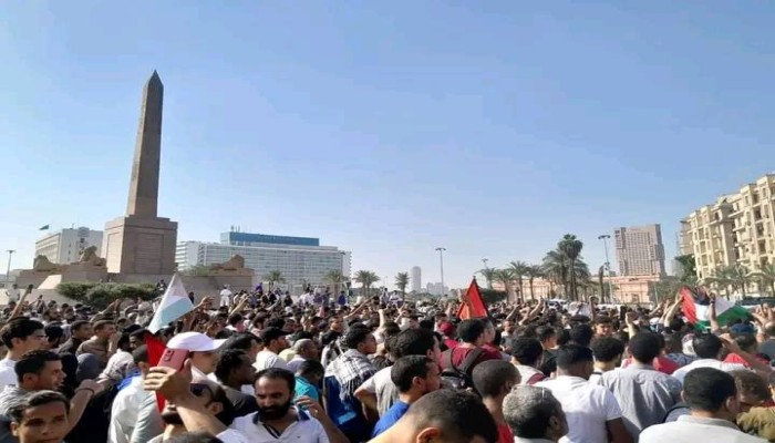 اعتقال 43 من المشاركين.. طوفان الأقصى في مصر يجتاح ميدان التحرير بعد عطش 10 سنوات