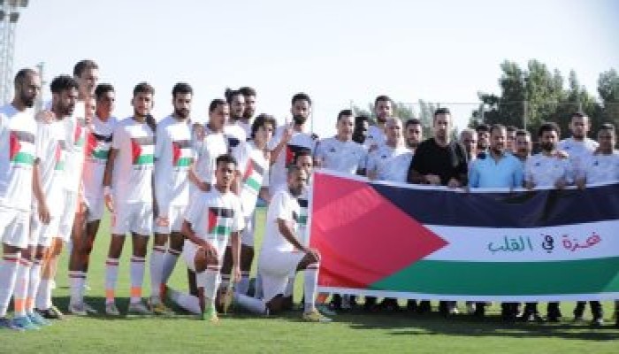 القضية الفلسطينية توحد الأندية في الملاعب المصرية