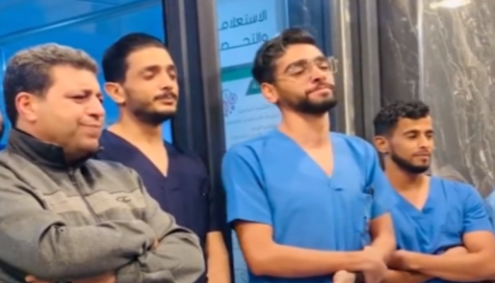 أطباء في غزة ينشدون: سوف نبقى هنا